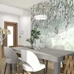 Projekt wnętrza salonu